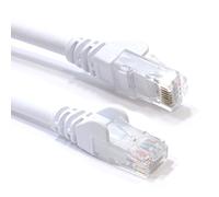kenable C6 CAT6-CCA UTP RJ45 Ethernet LSZH Networking Cable White 25m [25 metres]