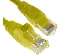 Kenable C6 Cat6-Cca Utp Rj45 Ethernet Lszh Networking Cable Yellow 3M