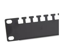 kenable Cable Management Bar 1U Cable Tie Anchor Points for RJ45/Leads Cabinet 19 Rack