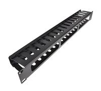 kenable Cable Management Bar 1U for Data Cabinet 19 Inch Rack with VENTS