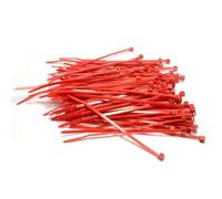 kenable Cable Ties Red 100mm x 2.5mm Nylon 66 UL Approved Zip Ties Wire Management [100 Pack]