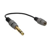 Kenable Cablexpert 3.5mm Stereo Jack Socket To 6.35mm Stereo Jack Plug 0.2M 20Cm
