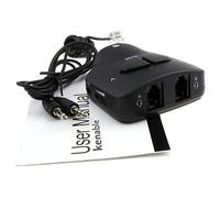 kenable Call Centre Telephone Handset/Headset Training Adapter Mute/Volume/Record
