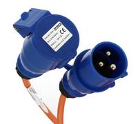 kenable Caravan/Motorhome 3 pin Electric Hookup 1.5mm 16A Mains Extension Cable 5m [5 metres]