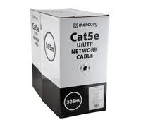 Kenable Cat5E Outdoor Gel Filled Ethernet Cable Reel 305M Utp Copper Black External Use