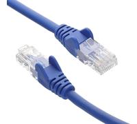 C6 CAT6-CCA UTP RJ45 Ethernet LSZH Networking Cable Blue 0.5m