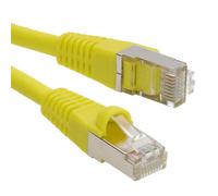Kenable Cat6A Sstp Lszh Rj45 Network Ethernet Patch 10 Gigabit Cable 1M Yellow