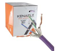 Kenable Cat6A U/ftp Copper Low Smoke Lszh 10 Gigabit Network Cable Reel 305M