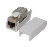Kenable Cat8 Tool-Less Idc Keystone Inline Socket For Ethernet Network Lan Cable