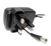 kenable CCTV Camera Power Supply 12V 0.5A UK Plug 2.1mm DC Lead 2m Cable Black PSU for Security Cameras