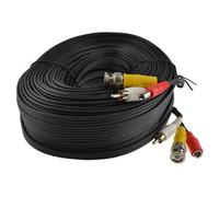 kenable CCTV Lead BNC Video RCA Phono Audio and 2.1mm DC Power Cable 40m