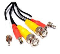 Kenable Cctv Lead Bnc Video Rca Phono Audio And 2.1mm Dc Power Cable 5M