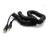 kenable COILED 3.5mm Stereo Jack to Socket Headphone Extension Cable Lead 5m