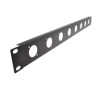 Kenable D-Series 1U 19 Inch 8 Port For 8 Modules Rack Mount Plate Flight Case Panel