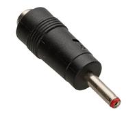 kenable DC Power Jack Converter Adapter 5.5mm x 2.1mm Female Socket to 3.5mm x 1.3mm Male Plug for CCTV LED Lights Solar Pumps Black