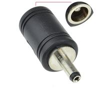 DC Jack Plug Converter 5.5 x 2.5mm DC In Line Socket to 3.5mm x 1.3mm