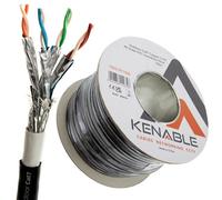 kenable Direct Burial External CAT7 Outdoor COPPER Ethernet Network Cable Reel Gel 100m