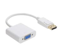 kenable DisplayPort Male Plug to 15 pin SVGA/VGA Female Monitor Lead Adapter