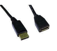 DisplayPort Male to Female Digital Monitor Extension Cable Gold 5m