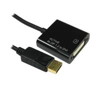 Kenable Displayport To Dvi Socket Cable Active Adapter Uhd 4K X 2K 3D Tv