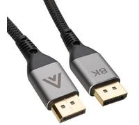 Kenable Displayport V2.0 Uhbr20 8K At 60Hz 4K At 144Hz Hdr 80G Cable Gaming Pc Lead Gold 1M