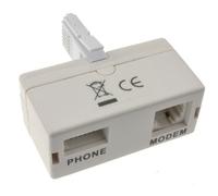Kenable Dynamode Hq Adsl Micro-Filter Microfilter Uk Broadband Phone Splitter