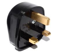 kenable Eagle Black Quickfit 3 Pin 13 Amp 13A UK Mains Power Plug