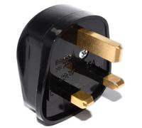 kenable Eagle Black Quickfit 3 Pin 13 Amp 13A UK Mains Power Plug