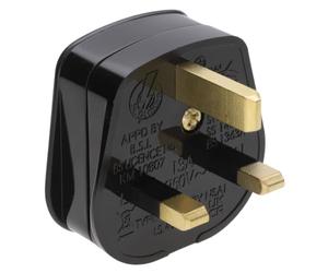 kenable Eagle Black Quickfit 3 Pin 13 Amp 13A UK Mains Power Plug