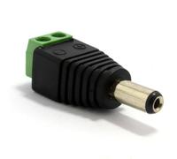 Easy Fils Alimentation 2,1 mm DC Fiche Pour vidéosurveillance CCTV Caméras Avec Visser Terminaux