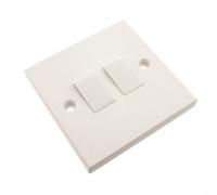 Kenable Electrical Uk Domestic Household Light Switch 2 Way Single Gang White