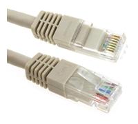 Kenable Ethernet Network Cable Cat6 Gigabit Rj45 Copper Internet Patch Lead 0.15M Grey