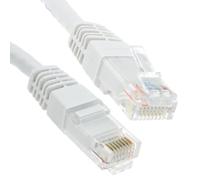 kenable Ethernet Network Cable Cat6 Gigabit RJ45 Full Copper Internet Patch Lead White 3m