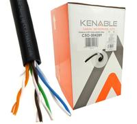 Kenable External Cat5E-Cca Outdoor Ethernet Network Cable Reel Solid Utp 305M