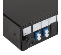 Kenable Fibre Optic Patch Panel 24 Port With 2 X Lc Duplex Sm Modules Adapters 4 Fibres