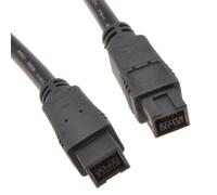 kenable Firewire 800 Cable IEEE 1394B 9 Pin to 9 Pin Lead for External Hard Drives and Peripherals Black 2m