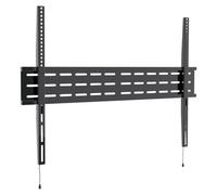 Kenable Fixed Tv Mount Bracket Low Profile Smart Lock 74 75 80 85Inch Tv Vesa 900 Black