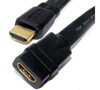 kenable FLAT HDMI High Speed Extension Cable Male Plug To Female Socket 0.5m [0.5 metres]