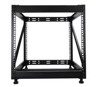 Kenable Flat Packed 9U Open Data Cabinet Desktop Floor Mount 19 Inch Depth 510mm