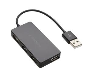 Kenable Gembird 4 Port Usb 2.0 Hub Connect 4 Devices To 1 Pc Laptop Usb Outlet 15Cm