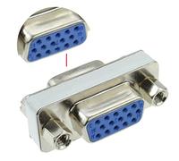 kenable Gender Changer HD15 VGA SVGA Coupler Adapter Female to Female 15 Pin Connector