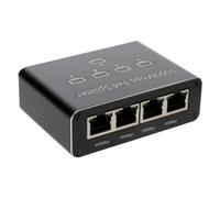 Kenable Gigabit Ethernet Network Splitter 1 To 4 Way - 1000Mbps High Speed Usb Powered