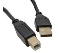 Kenable Gold 24Awg Usb 2.0 High Speed Cable Printer Lead A To B Black 5M