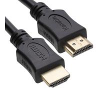 GOLD HDMI Cable High Speed 1080p HD TV Screened Lead Black 1m