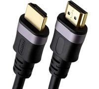 kenable HD7 HDMI Cable 2.0 High Speed TV/PC Lead 4K 60Hz HDR Ethernet GOLD 2m [2 metres]