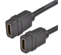 Kenable Hdmi 1.4 Panel Mount Socket Stub For Faceplates Female To Female 15Cm