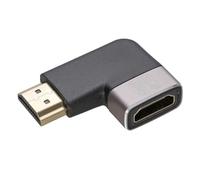 kenable HDMI 2.1 Right Angle Adapter Ultra High Speed 8K60/4K120 270 Degree Horizontal