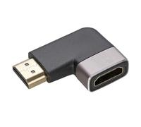 kenable HDMI 2.1 Right Angle Adapter Ultra High Speed 8K60/4K120 270 Degree Horizontal