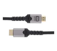 kenable HDMI 2.2 Cable 96Gbps Ultra High Speed 16K 60Hz 8K 120Hz 4K 240Hz eARC Dynamic HDR Dolby Atmos VRR Gaming TV Lead Black 1m