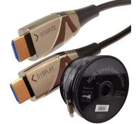 Kenable Hdmi Active Optical Cable Aoc Fiber Optic Hdr 4K 2160P Ultra Slim 100M